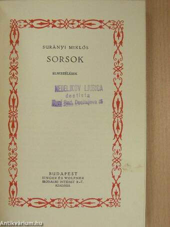 Sorsok