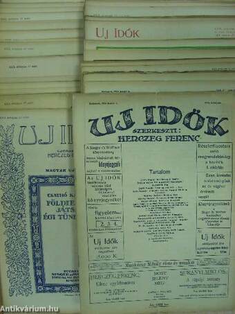 Uj Idők 1924. január 1-december 21.