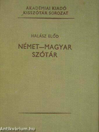 Német-magyar szótár