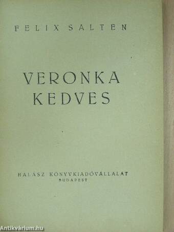 Veronka kedves