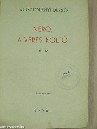 Nero, a véres költő