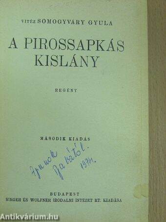 A pirossapkás kislány