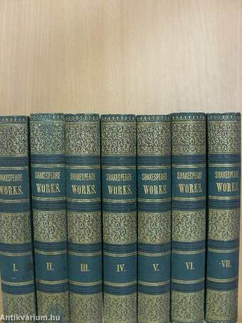 The Works of William Shakespeare I-VII.