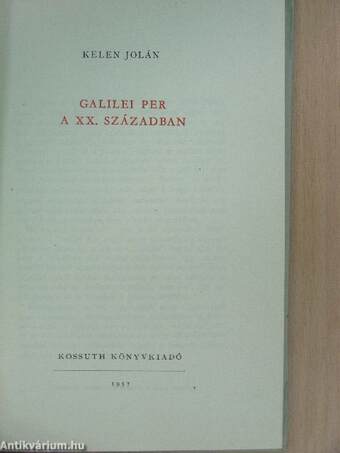 Galilei per a XX. században