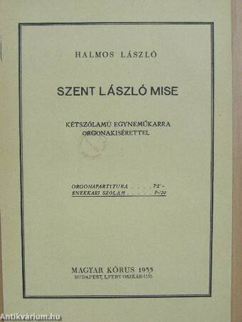 Szent László mise