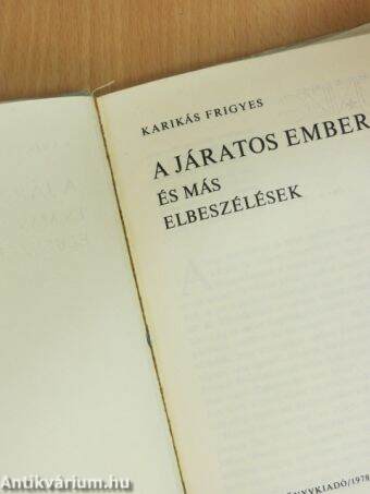 A járatos ember és más elbeszélések