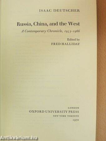 Russia, China and the West