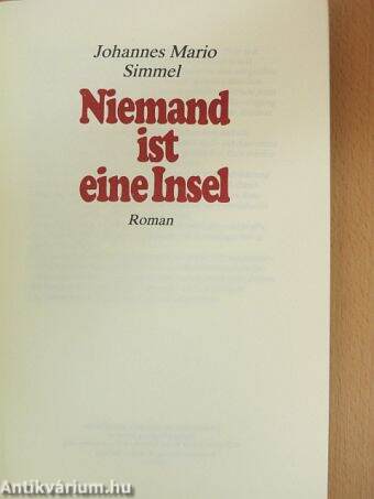 Niemand ist eine Insel