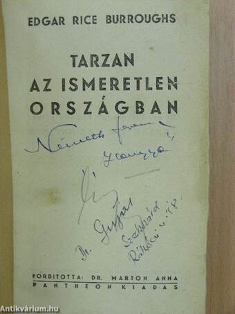 Tarzan az ismeretlen országban