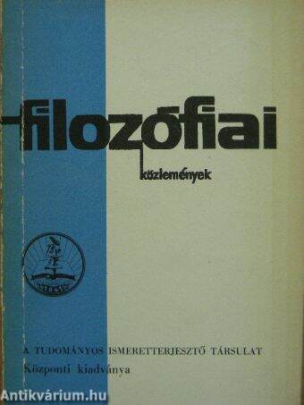 Filozófiai közlemények 1971/2.