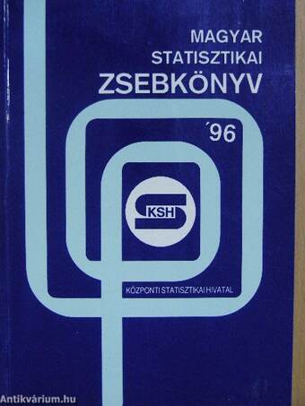 Magyar statisztikai zsebkönyv 1996.