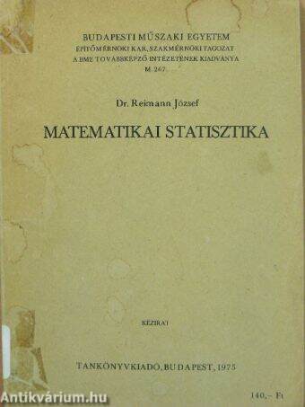 Matematikai statisztika