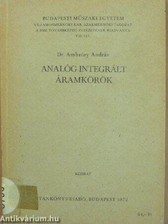 Analóg integrált áramkörök