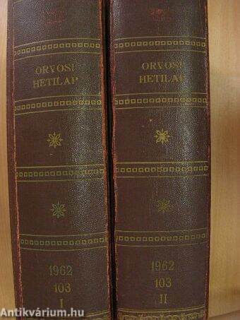 Orvosi Hetilap 1962. január-december I-II.