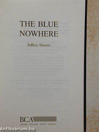 The blue nowhere