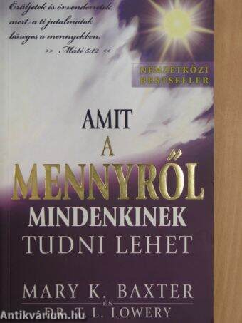 Amit a mennyről mindenkinek tudni lehet