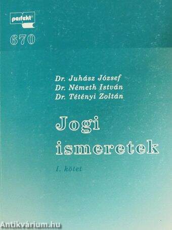 Jogi ismeretek I-II.