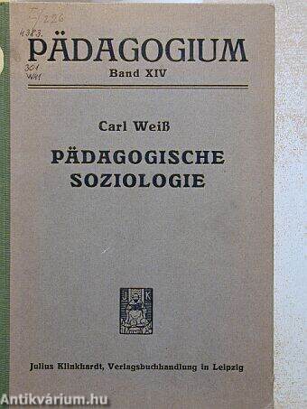 Pädagogische soziologie