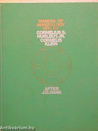 Manual of mineralogy