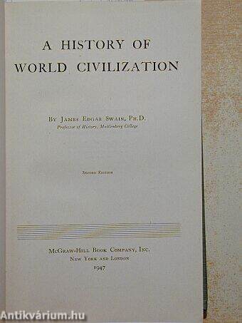A History of World Civilization