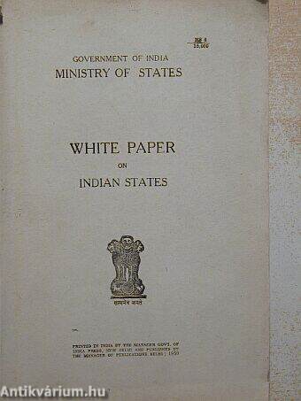 White Paper on Indian States