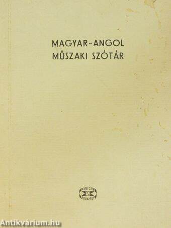 Magyar-angol műszaki szótár