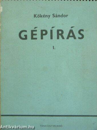 Gépírás I.