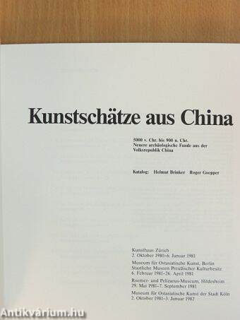 Kunstschätze aus China 