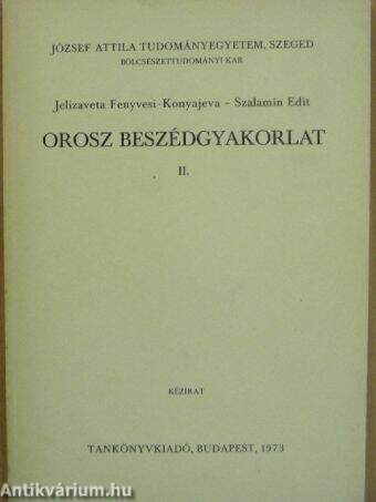 Orosz beszédgyakorlat II.