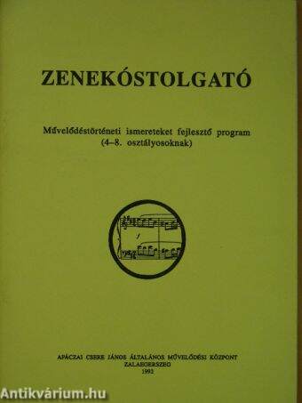 Zenekóstolgató