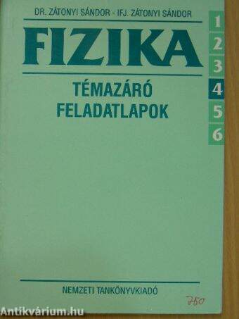 Fizika 6/4 -Témazáró feladatlapok