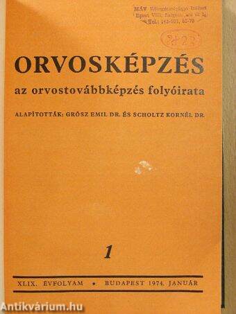 Orvosképzés 1974. január-december/Somogyi Orvosnapok 1972. Supplementum