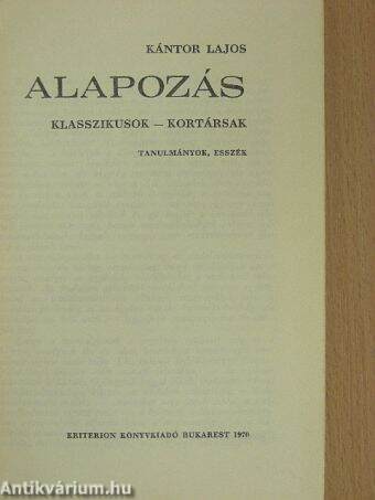 Alapozás