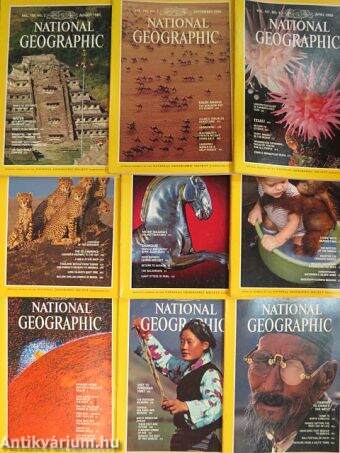 National Geographic 1980. (nem teljes évfolyam)