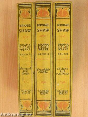 Bernard Shaw dramatische Werke I-III.
