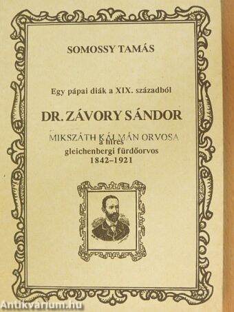 Dr. Závory Sándor