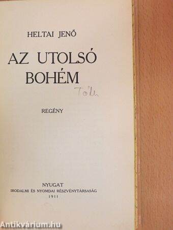 Az utolsó bohém