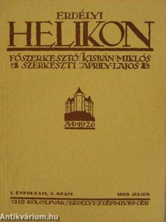 Erdélyi Helikon 1928. julius