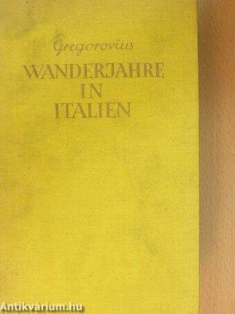 Wanderjahre in Italien