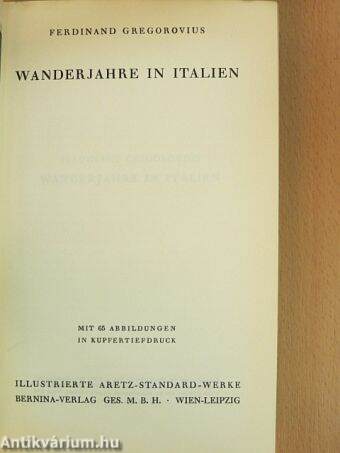 Wanderjahre in Italien