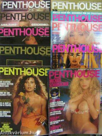 Penthouse 1982-1992. (vegyes számok) (10 db)