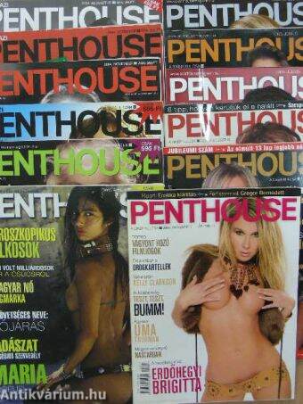 Penthouse 2004-2005. (vegyes számok) (12 db)