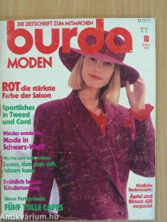 Burda Moden Oktober 1989