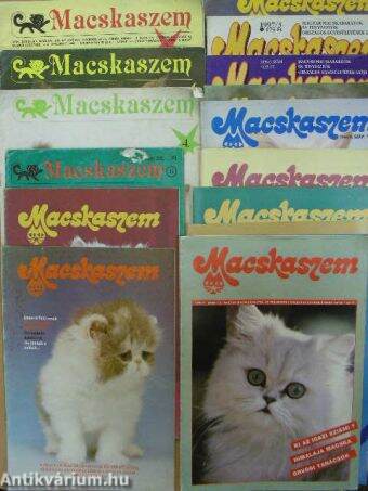 Macskaszem 1990., 1993-1997. (vegyes számok) (17 db)