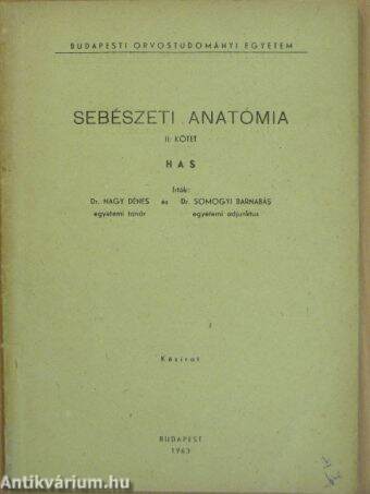 Sebészeti anatómia II.