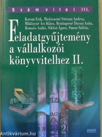 Feladatgyűjtemény a vállalkozói könyvvitelhez II.