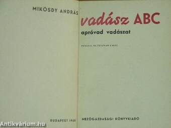 Vadász ABC