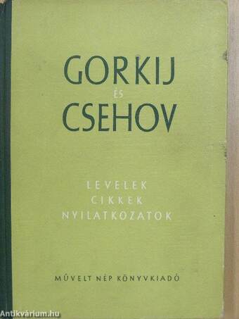 Gorkij és Csehov