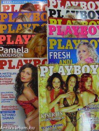Playboy 2005. (nem teljes évfolyam)