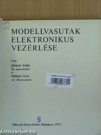 Modellvasutak elektronikus vezérlése